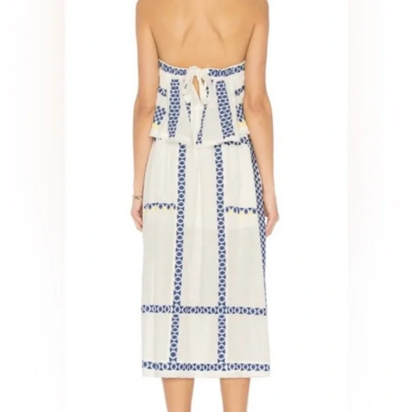 Free People Embroidered Wild Romance Dress OB811427 M - Picture 4 of 10